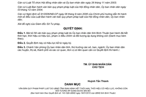 Quyết định 143/QĐ-UBND năm 2010 bãi bỏ văn bản quy phạm pháp luật Bình Thuận