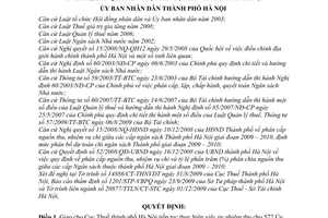 Quyết định 03/2010/QĐ-UBND thực hiện ủy nhiệm thu cho UBND các phường, xã, thị trấn  tổ chức, ban quản lý chợ