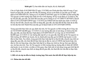 Công văn 08/STNMT-QLĐĐ 2010 lập hồ sơ thu hồi đất thực hiện dự án Thanh Hoá
