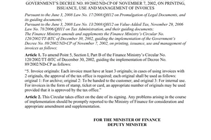 Circular No. 16/2010/TT-BTC on amending and supplementing the Finance Ministry’s