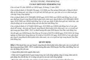 Quyết định 347/QĐ-UBND năm 2010 phê duyệt quy hoạch vùng khuyến khích phát triển