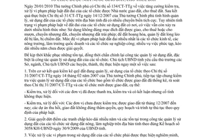Chỉ thị 02/CT-UBND  tăng cường lý vi phạm pháp luật đất đai các tổ chức được nhà nước giao đất, cho thuê đất