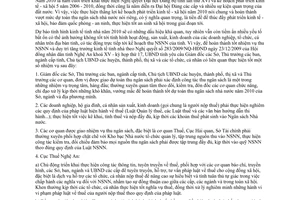 Chỉ thị 04/2010/CT-UBND tăng cường công tác thu ngân sách nhà nước 2010 Nghệ An