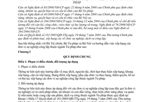 Thông tư liên tịch 02/2010/TTLT-BTP-BNV hướng dẫn xếp hạng các đơn vị sự nghiệp công lập ngành tư pháp