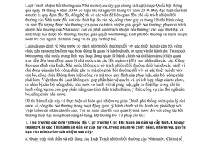 Chỉ thị 02/CT-BTPthực hiện Luật trách nhiệm bồi thường Nhà nước trong ngành tư pháp