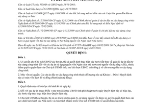 Quyết định 358/2010/QĐ-UBND uỷ quyền cho Chủ tịch Ủy ban nhân dân huyện thị xã