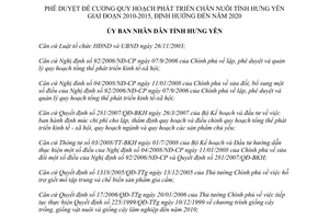 Quyết định 493/QĐ-UBND năm 2010 phê duyệt Đề cương Quy hoạch phát triển