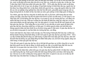 Chỉ thị 296/CT-TTg đổi mới quản lý giáo dục đại học