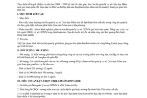 Công văn 571/BGDĐT-GDMN lựa chọn Cán bộ quản lý mầm non giao lưu Cán bộ quản lý cơ sở Giáo dục Mầm non giỏi toàn quốc