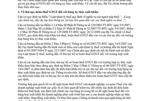 Công văn 2416/BTC-TCT  thủ tục hồ sơ hoàn thuế giá trị gia tăng hàng uỷ thác xuất khẩu