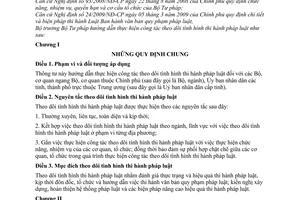 Thông tư 03/2010/TT-BTP hướng dẫn công tác theo dõi tình hình thi hành pháp luật