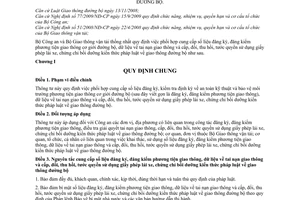 Thông tư liên tịch 01/2010/TTLT-BCA-BGTVT phối hợp cung cấp số liệu đăng ký, đăng kiểm phương tiện giao thông cơ giới đường bộ