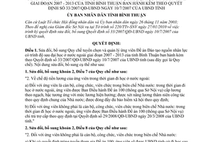 Quyết định 09/2010/QĐ-UBND sửa đổi Quy chế tuyển chọn