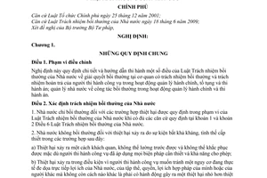 Nghị định 16/2010/NĐ-CP hướng dẫn Luật Trách nhiệm bồi thường Nhà nước