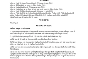 Nghị định 17/2010/NĐ-CP bán đấu giá tài sản