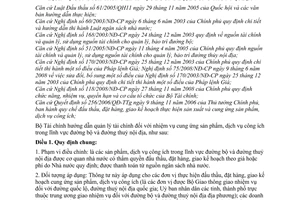 Thông tư 30/2010/TT-BTC hướng dẫn quản lý tài chính nhiệm vụ cung ứng sản phẩm, dịch vụ công ích trong lĩnh vực đường bộ, đường thuỷ nội địa