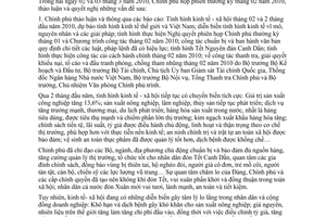 Nghị quyết 12/NQ-CP phiên họp Chính phủ thường kỳ tháng 02