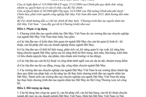 Thông tư 32/2010/TT-BTC hướng dẫn cơ chế tài chính thực hiện Chương trình đào tạo nguồn nhân lực dệt may Việt Nam