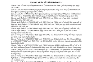 Quyết định 13/2010/QĐ-UBND thu phí bảo vệ môi trường chất thải rắn trên địa bàn tỉnh Đồng Nai