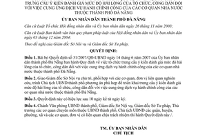 Quyết định 11/2010/QĐ-UBND bãi bỏ quyết định 31/2007/QĐ-UBND Đà Nẵng