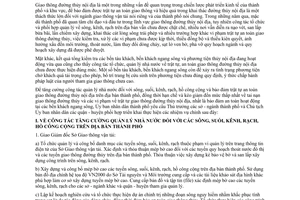 Chỉ thị 09/2010/CT-UBND  tăng cường công tác quản lý nhà nước sông, suối, kênh, rạch, hồ công cộng trật tự an toàn giao thông đường thủy