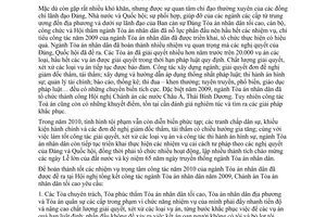 Chỉ thị 01/2010/CT-TANDTC thực hiện các nhiệm vụ trọng tâm công tác năm 2010  ngành Tòa án nhân dân