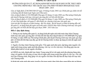 Thông tư liên tịch 07/2010/TTLT-BTNMT-BTC-BKHĐT hướng dẫn quản lý, sử dụng kinh phí ngân sách nhà nước ứng phó biến đổi khí hậu