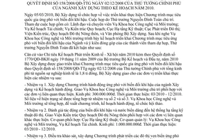 Thông báo 57/TB-BXD kết luận Thứ trưởng Nguyễn Đình Toàn