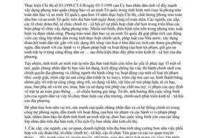 Chỉ thị 04/CT-UBND năm 2010 phong trào toàn dân bảo vệ an ninh Tổ quốc Bình Phước