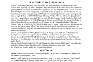 Quyết định 05/2010/QĐ-UBND Quy chế tổ chức hoạt động  phòng Giáo dục Đào tạo quận Bình Thạnh