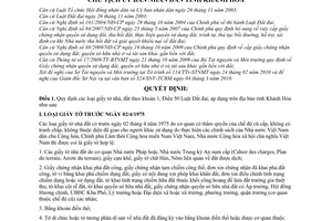 Quyết định 770/QĐ-UBND  giấy tờ nhà, đất theo khoản 1, Điều 50 luật đất đai