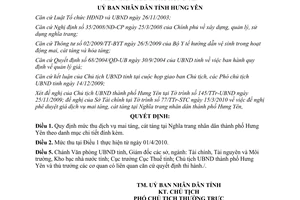 Quyết định 638/QĐ-UBND năm 2010 mức thu dịch vụ mai táng cát táng Hưng Yên