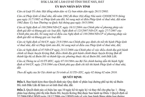 Quyết định 08/2010/QĐ-UBND về Quy định phân loại đường phố tại thị xã Buôn Hồ