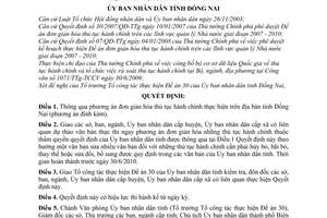 Quyết định 746/QĐ-UBND thông qua phương án đơn giản hóa thủ tục hành chính