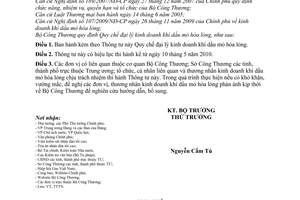 Thông tư 11/2010/TT-BCT Quy chế đại lý kinh doanh khí dầu mỏ hóa lỏng