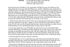 Công văn 2115/UBND-VHKG triển khai các hoạt động kỷ niệm 1000 năm Thăng Long - Hà Nội, Công tác quản lý, tổ chức hoạt động quảng cáo rao vặt
