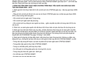 Công văn 964/BGDĐT-KHTC báo cáo đánh giá kết quả thực hiện Chương trình mục tiêu quốc gia giáo dục đào tạo giai đoạn 2006-2010