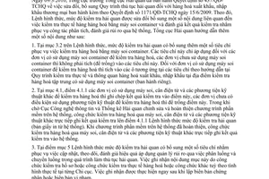 Công văn 1245/TCHQ-GSQL hướng dẫn sử dụng Lệnh hình thức, mức độ kiểm tra hải quan