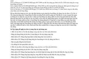 Công văn 96/SXD-HĐXD đề nghị cung cấp lại thông tin kinh nghiệm, năng lực