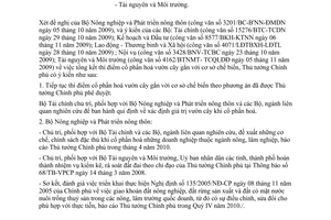 Công văn 442/TTg-ĐMDN  cổ phần hoá vườn cây, rừng trồng gắn với cơ sở chế biến
