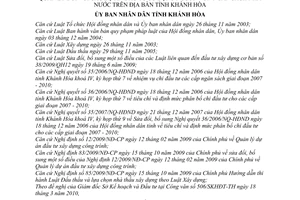 Quyết định 13/2010/QĐ-UBND  phân cấp, ủy quyền quản lý các dự án đầu tư