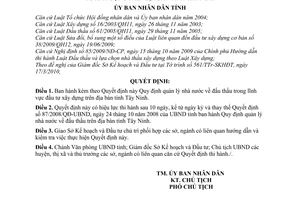 Quyết định 18/2010/QĐ-UBND quản lý nhà nước đấu thầu