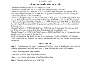 Quyết định 07/2010/QĐ-UBND mức thu quản lý sử dụng lệ phí địa chính
