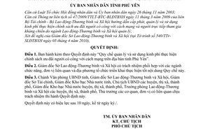 Quyết định 495/2010/QĐ-UBND Quy chế quản lý sử dụng kinh phí