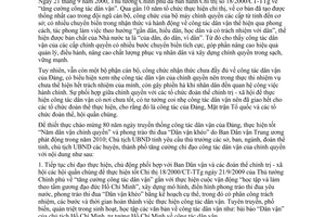 Chỉ thị 04/CT-UBND tăng cường công tác dân vận của chính quyền Vĩnh Long 2010