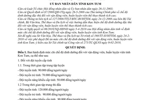 Quyết định 14/2010/QĐ-UBND định mức chi chế độ dinh dưỡng