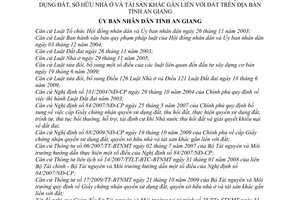 Quyết định 23/2010/QĐ-UBND cấp Giấy chứng nhận quyền sử dụng đất