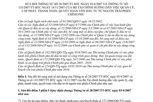 Thông tư 67/2010/TT-BTC sửa đổi Thông tư 28/2007/TT-BTC