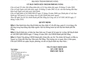 Quyết định 13/2010/QĐ-UBND vốn đối ứng, quản lý và sử dụng