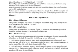 Thông tư 08/2010/TT-BYT báo cáo số liệu nghiên cứu sinh khả dụng